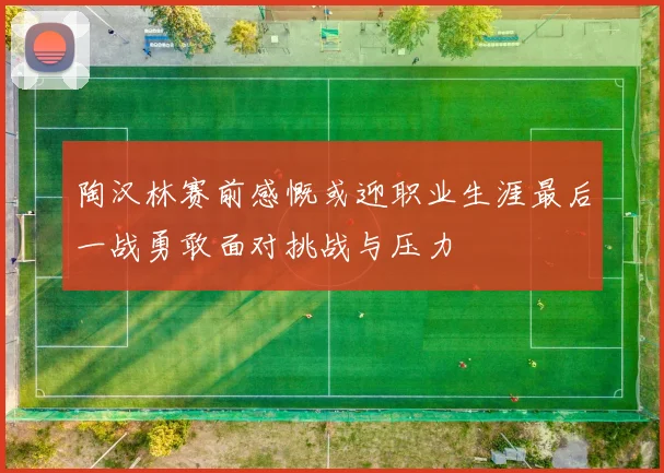 陶汉林赛前感慨或迎职业生涯最后一战勇敢面对挑战与压力